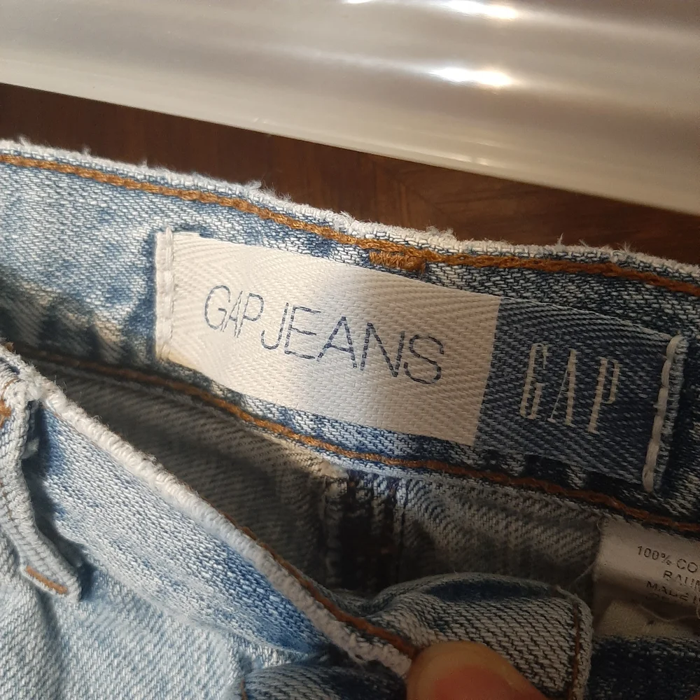 Vintage GAP Light Wash Blue Denim Maxi Midi Jeans Extra Small